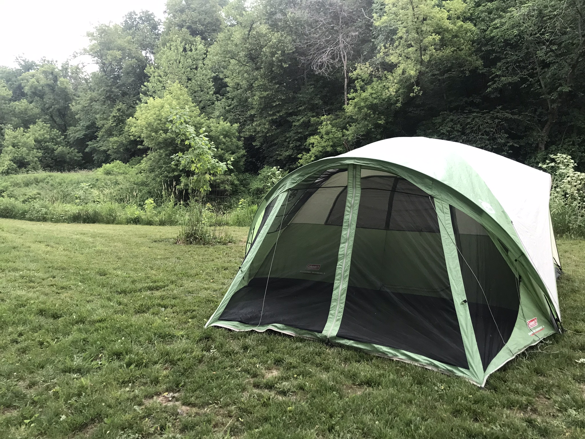 Coleman Evanston Screened 8 Person Tent Review OH Parks